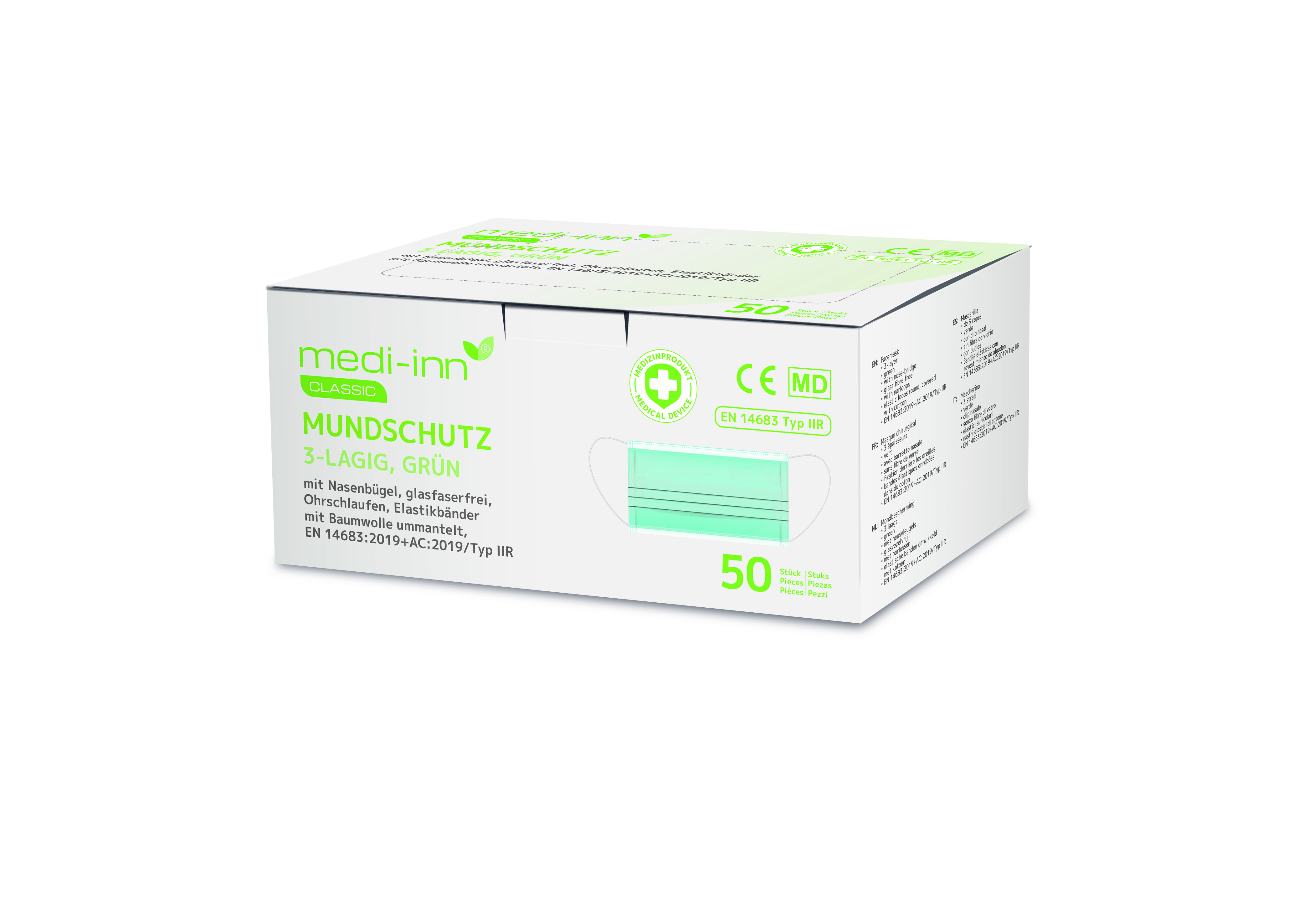 medi-inn® CLASSIC Mundschutz Typ IIR